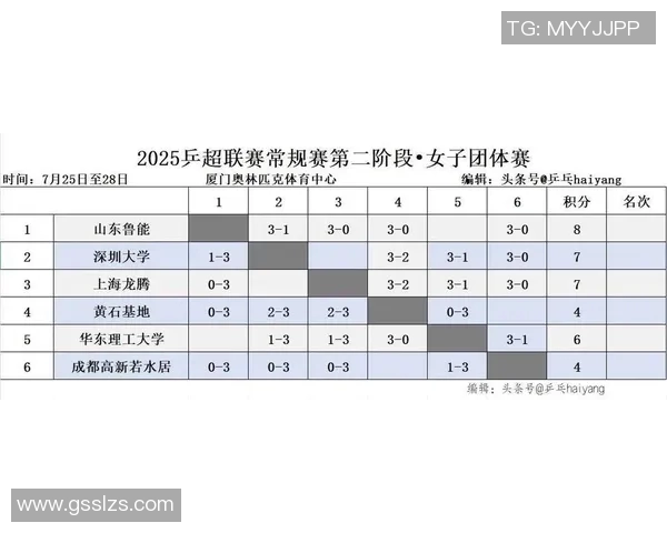 上海乒乓球队选拔赛表现分析与状态评估的全面解读